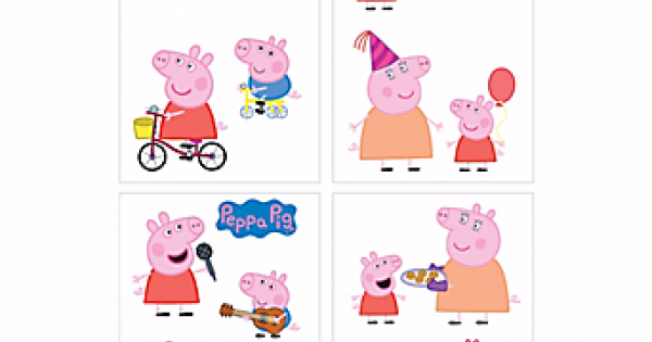 Peppa Pig™ Tattoo Favors